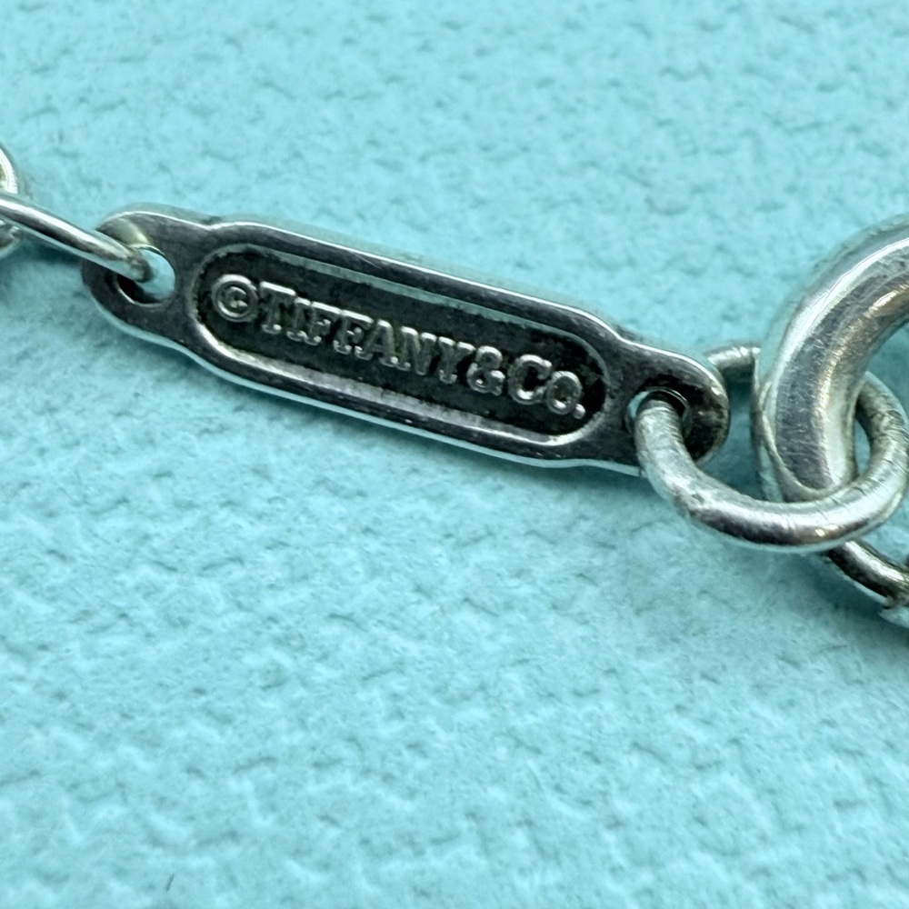 Tiffany & Co. Infinity Double Chain Bracelet Sterling Silver 6.5” –Authentic - Picture 6 of 7